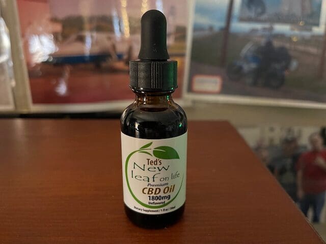 1800 mg CBD Oil - Ted's New Leaf on Life CBD